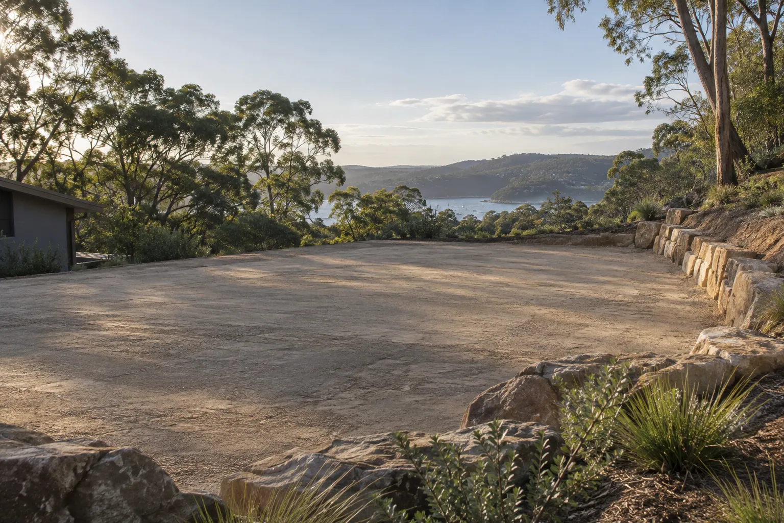Illustrative earthworks project in an Australian setting