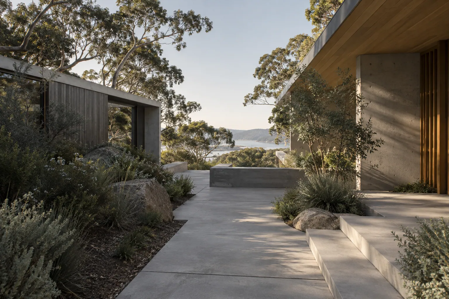 Illustrative concrete project setting for Erina enquiries