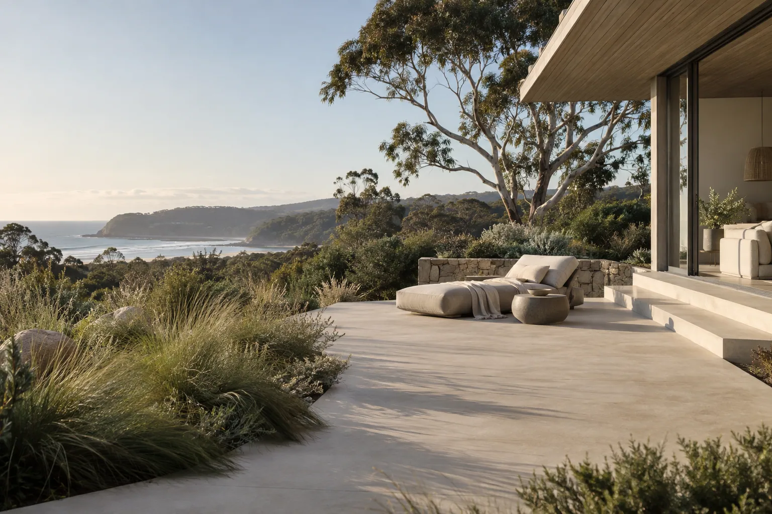 Illustrative concrete project setting for Terrigal enquiries