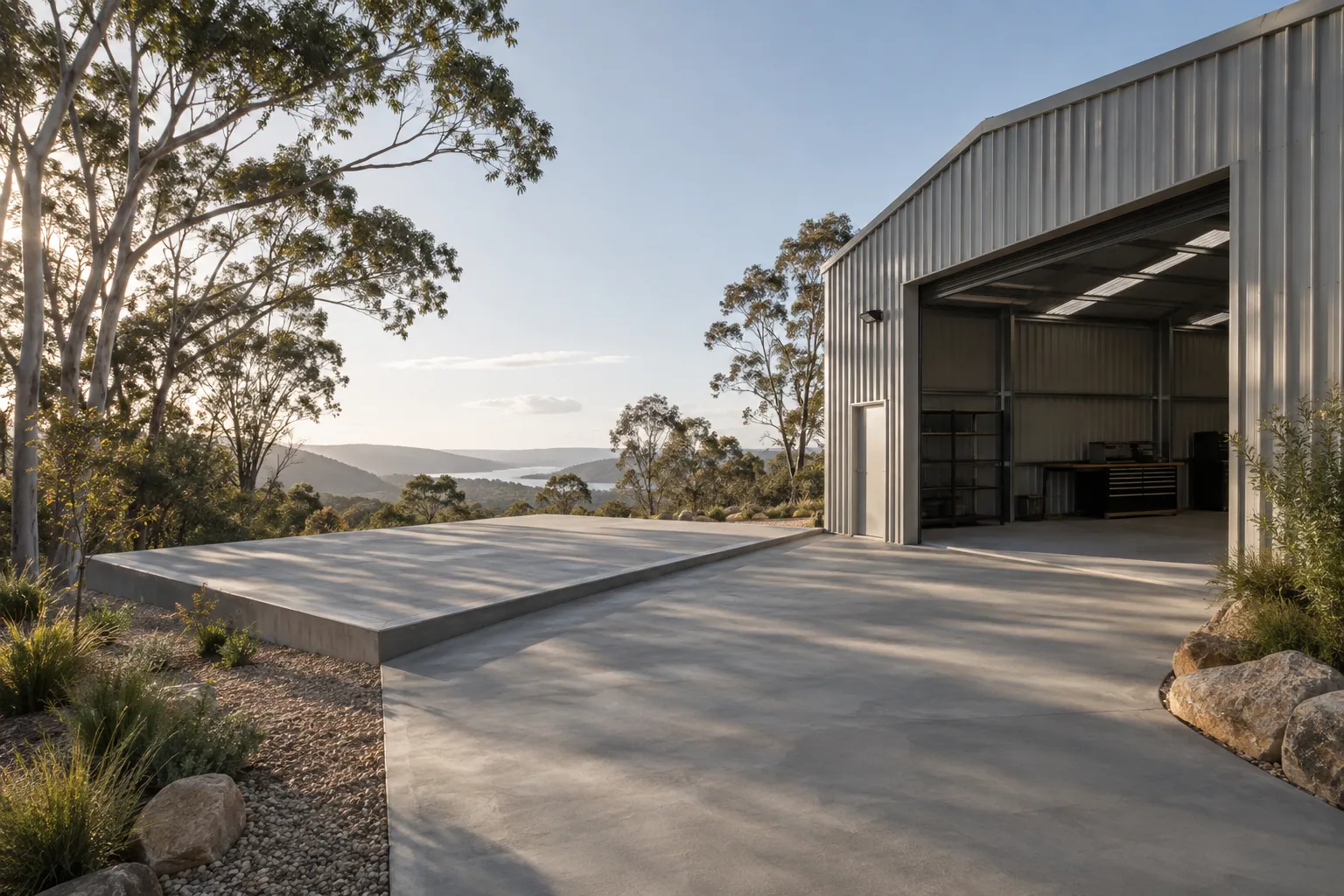 Illustrative concrete project setting for Wyong enquiries